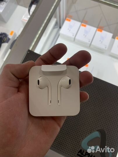 Наушники apple earpods lightning