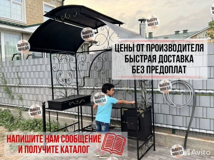 Мангалы в стиле лофт