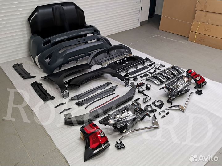 Рестайлинг Toyota Land Cruiser Prado 150 2018+