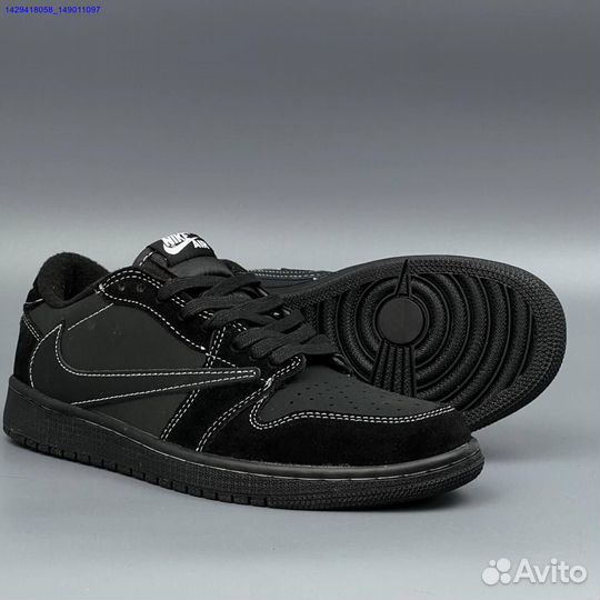 Nike Air Jordan 1 Low & Travis Scott (Арт.87885)