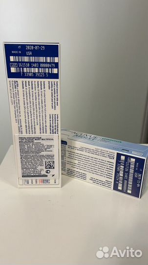 Линзы контактные acuvue moist multifocal with lacr