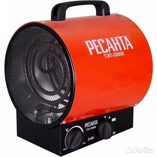 Электрическая тепловая пушка Ресанта тэп-3000К