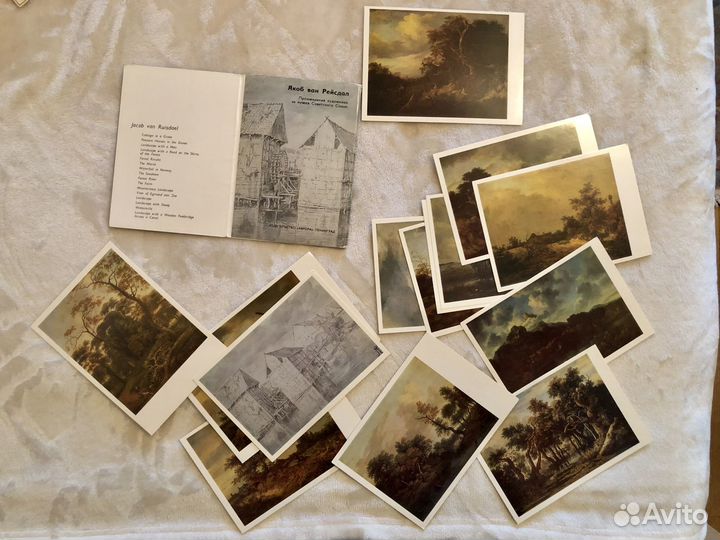 Наборы открыток СССР Ленин и живопись