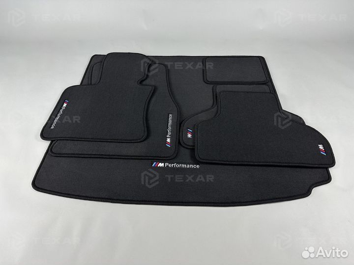 Коврики BMW X6 II F16; F86 салон и багажник