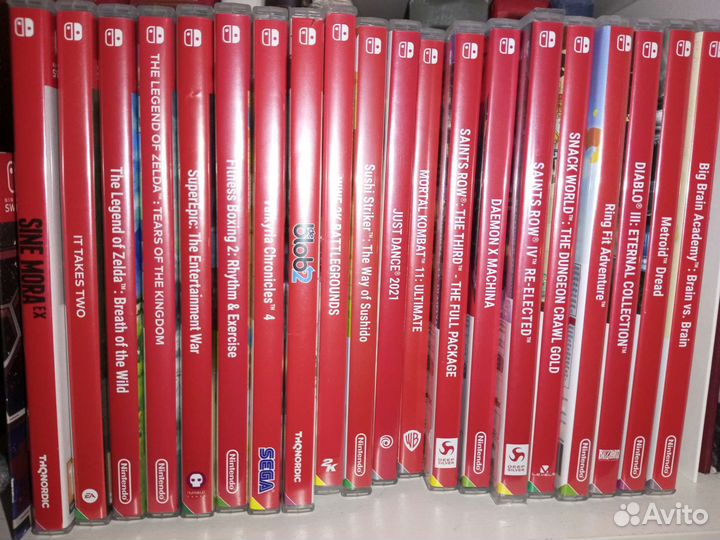 Картриджи для Nintendo Switch