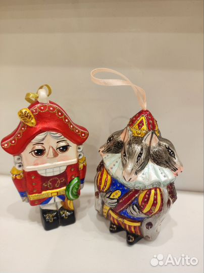 Ёлочные игрушки фарфор cristmas art