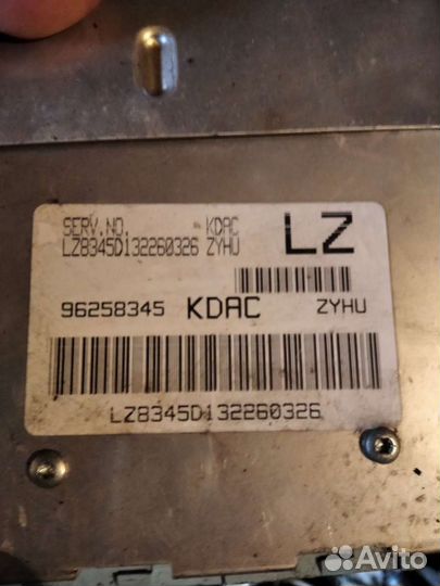 Эбу. Daewoo nexia