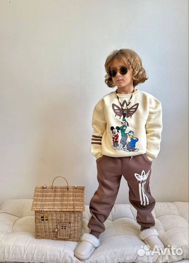 Спортивный костюм с начесом 116 128