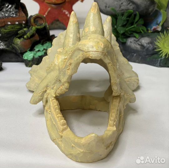 Череп / декорация для аквариума / грот