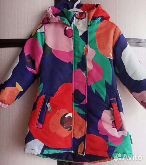 Куртка демисезонная для девочки 104