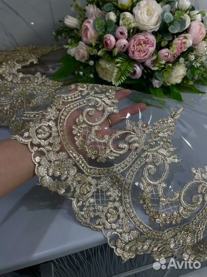 Скатерть силиконовая с кружевом