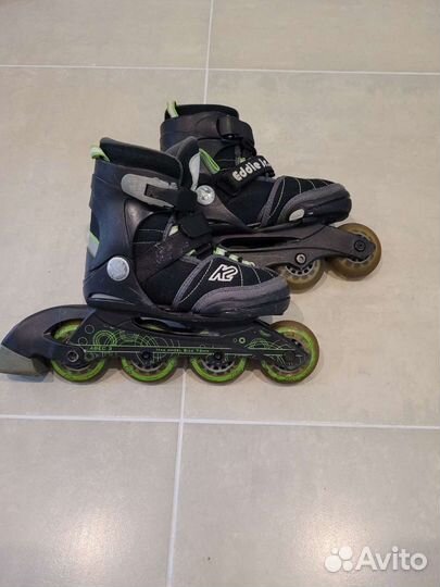 Роликовые коньки детские раздвижные