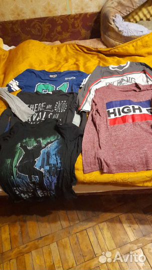 Вещи для подростка мальчика, пакетом от 10 до 13л