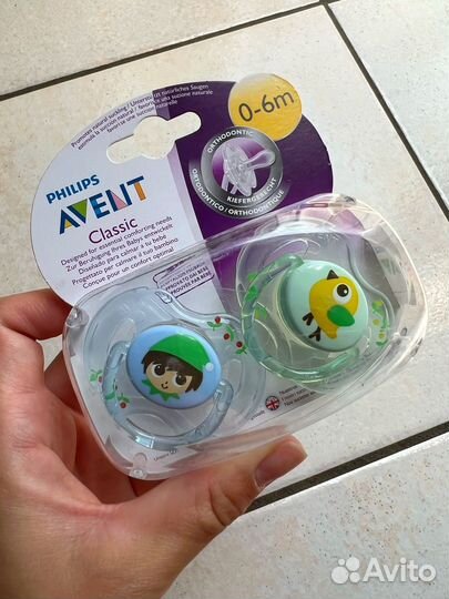 Пустышка Avent 0 6