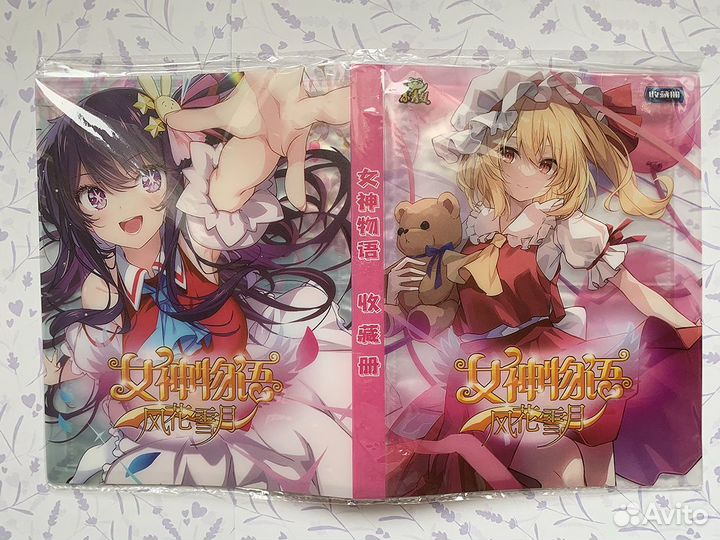 Альбом байндер биндер для карт аниме девочка тян