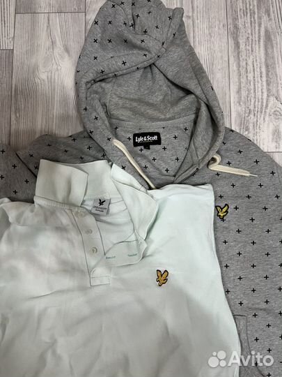 Кофта и футболка Lyle Scott
