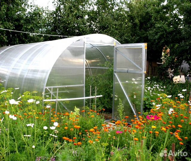 Теплица арочная