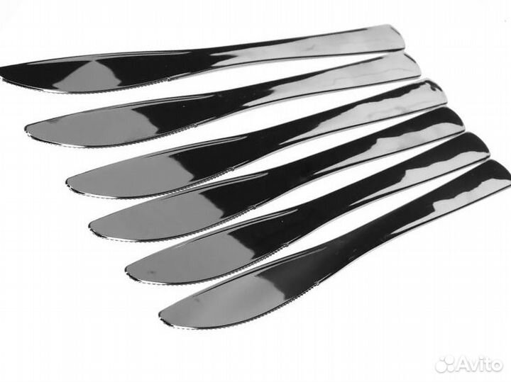 Нож одноразовый металлизированный