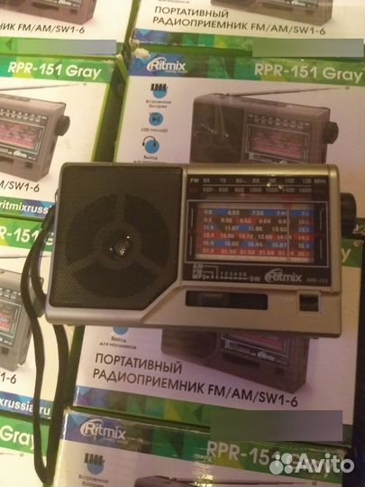 Радиоприемник ritmix rpr 151
