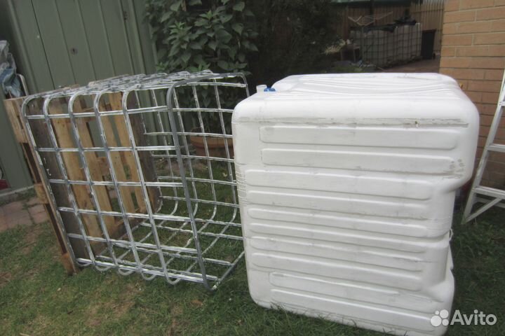 Колба куб для еврокуба бу 1000л