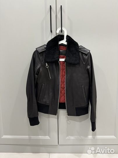 Куртка кожаная женская