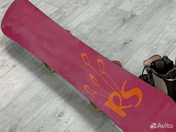 Сноуборд Rossignol 148 и ботинки 36,5