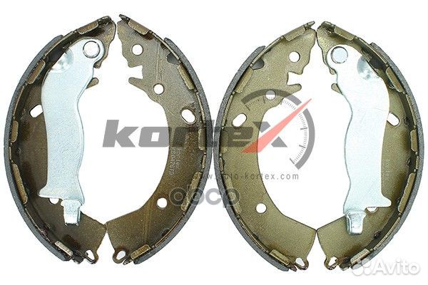 Колодки барабанные hyundai solaris/KIA RIO 17