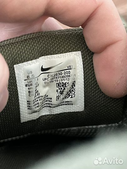 Кроссовки nike gore tex