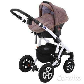 Коляска 3в1 Adamex Gloria 265W