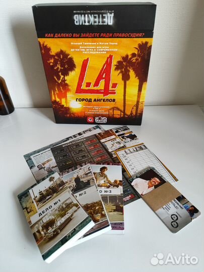 Игра настольная Детектив + дополнения