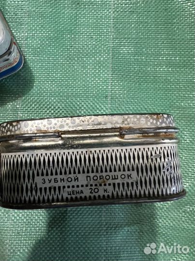 Жестяная коробка СССР ретро