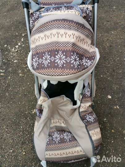 Коляска санки