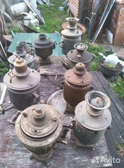 Коллекция самоваров 9 шт