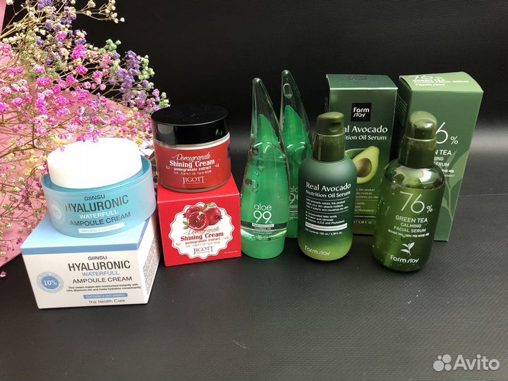 Уходовая и декоративная косметика