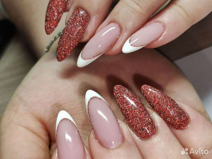 Наращивание ногтей, коррекция,маникюр