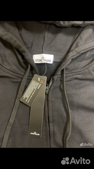 Зип худи stone island