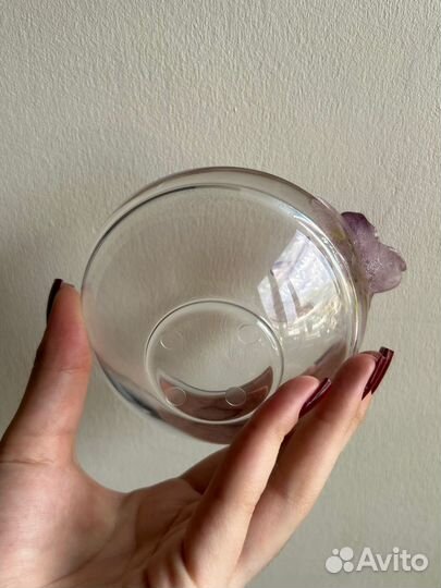 Конфетница Daum с розой оригинал