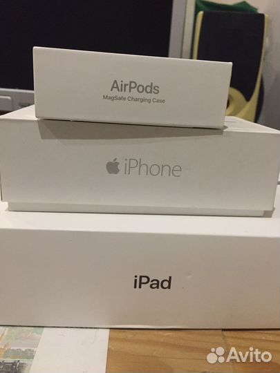 Коробки из под яблочной продукции