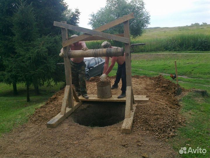 Колодцы септики траншеи