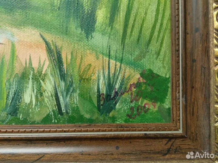 Картина маслом на холсте 