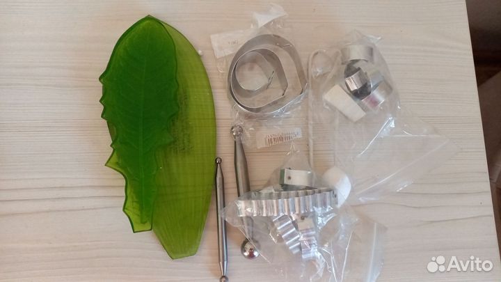 Формы, молды для глины, холодный форфор для цветов