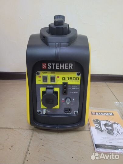 Генератор steher GI-1500 1200 Вт, инверторный гене