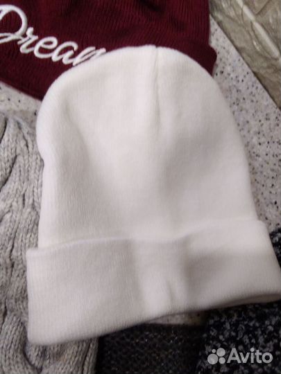 Шапки и шарфы женские пакетом