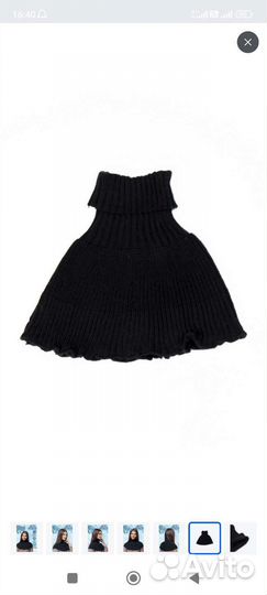 Снуд Манишка Шарф женский мужской унисекс демисез