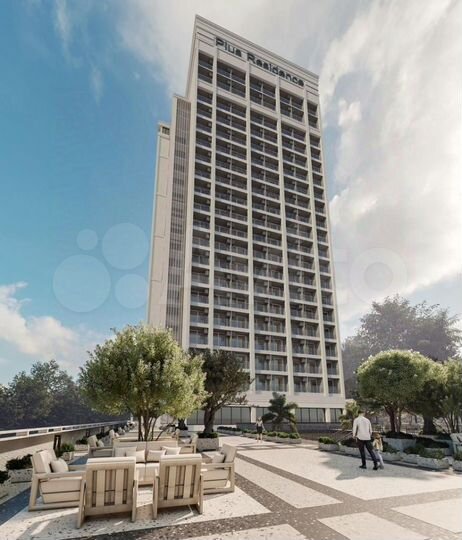 1-к. апартаменты, 35 м², 14/24 эт.