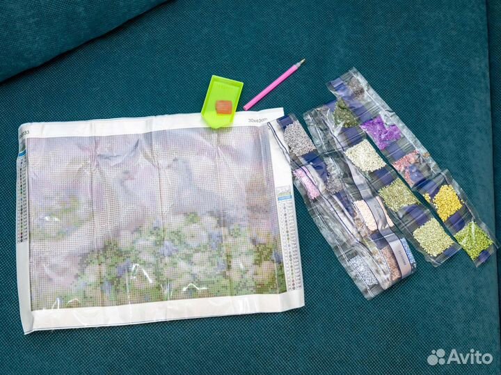 Алмазная мозаика для сборки набор