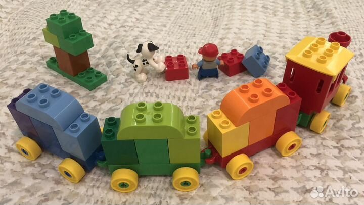 Lego Duplo 10558 поезд Считай и играй, 31 деталь