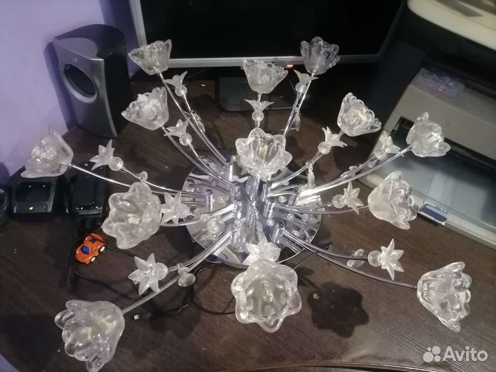 Люстра потолочная бу