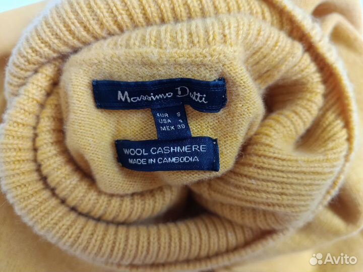 Свитер Massimo Dutti шерсть кашемир S