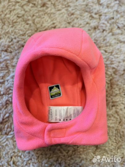 Шапка шлем для девочки 44 46